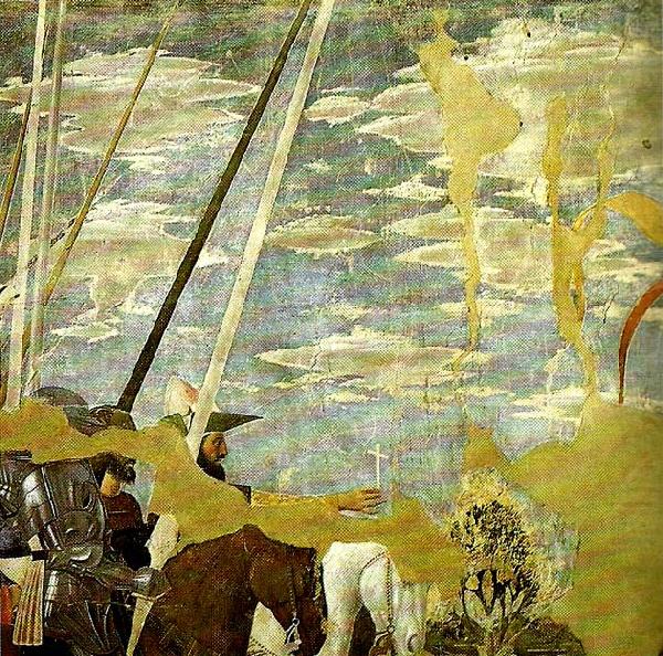 Piero della Francesca the legend of the true cross, detail china oil painting image